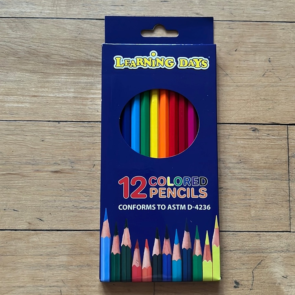 Learning Days Colored Pencils